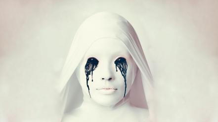 Tears sculpture artwork wallpaper