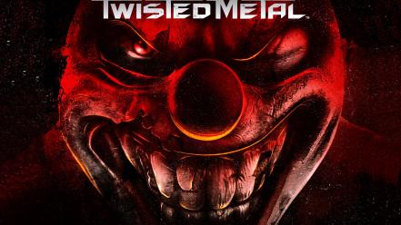 Twisted metal wallpaper