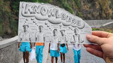People knowledge students pencil vs camera wallpaper
