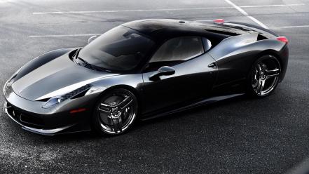 Black world cars ferrari 458 italia wallpaper