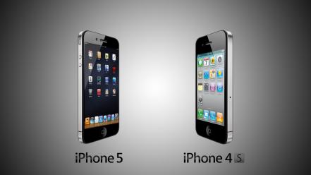 Design fake versus smartphones iphone 4s 5 wallpaper