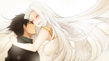 Irisviel von einzbern emiya kiritsugu fate series wallpaper