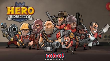 Medic team fortress 2 hero soldier academy wallpaper