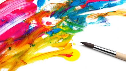 Multicolor artwork wallpaper