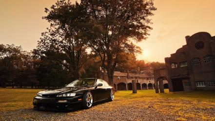 Nissan 200sx silvia s14 kouki s14a sun garden wallpaper