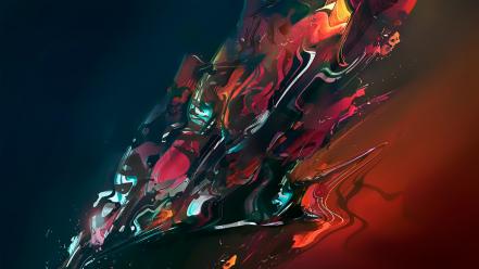 Abstract digital art artwork jewels wallpaper