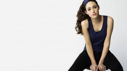 Brunettes women models emmy rossum wallpaper