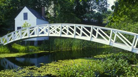 Desert maine ponds mill mount wallpaper