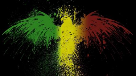Eagles flags black background mali wallpaper