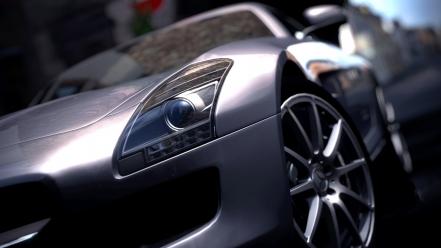 Gran turismo 5 mercedes-benz sls amg ps3 wallpaper
