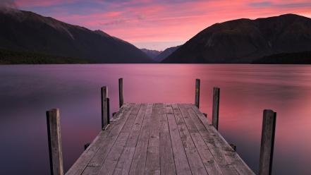 New zealand south lakes wallpaper