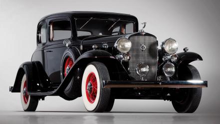 Red vintage classic cars wallpaper