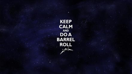 Roll star fox keep calm and barrel wallpaper