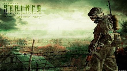 Video games s.t.a.l.k.e.r. artwork wallpaper