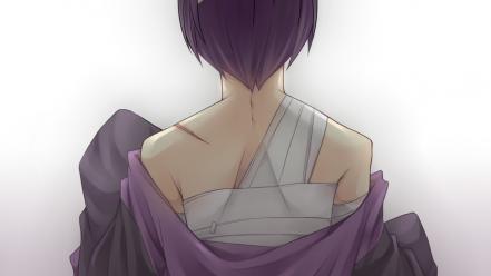 Vocaloid purple hair male anime boys fanmade taito wallpaper