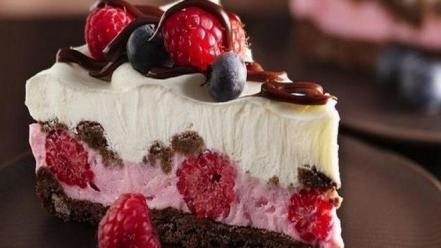 Love flowers sweets cake wallpaper