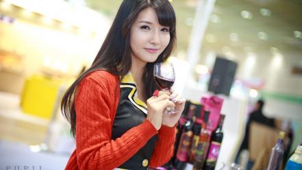 Asians korean black hair cha sun hwa wallpaper