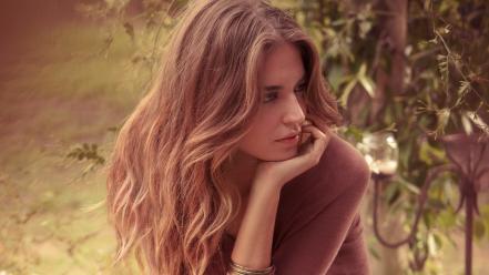 Blondes women fashion clara alonso photography model wallpaper