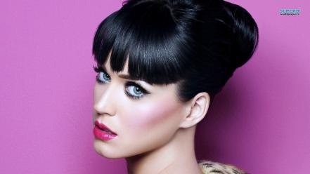 Brunettes katy perry blue eyes celebrity singers wallpaper