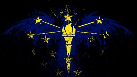 Eagles hawk flags usa indiana state wallpaper