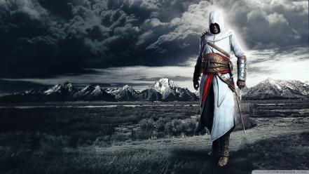 Mountains assassins creed altair ibn la ahad wallpaper