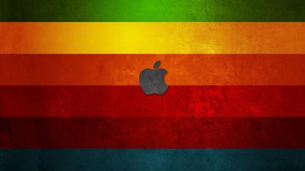 Multicolor appel wallpaper