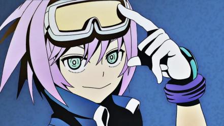 Redline tailenders blue eyes gloves wallpaper