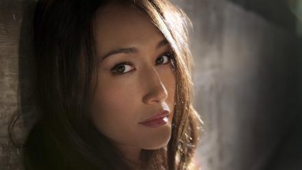 Women actress maggie q wallpaper