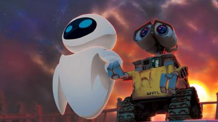 Abstract wall-e wallpaper