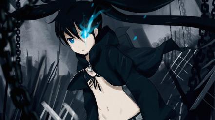 Black rock shooter anime girls wallpaper