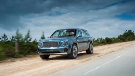 Cars bentley roads concept art suv wallpaper