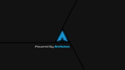Dark linux custom arch digital art 2d gnu/linux wallpaper