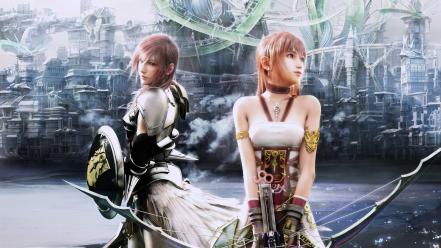 Final fantasy xiii serah farron claire wallpaper