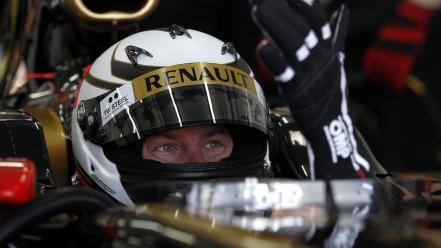 Formula one renault lotus kimi raikkonen wallpaper