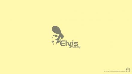 Minimalistic elvis presley musican wallpaper