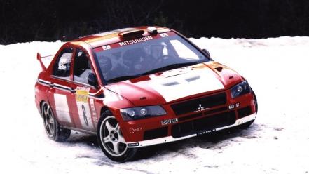 Mitsubishi lancer evolution wrc wallpaper