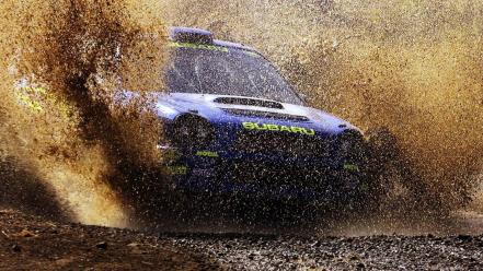 Subaru impreza wrc rally car wallpaper