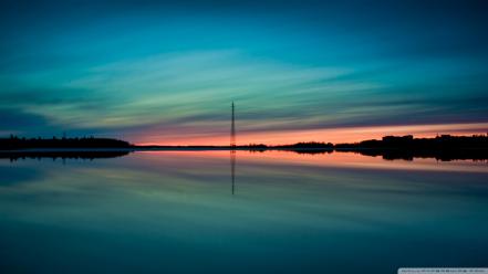 Sunset nature summer wallpaper