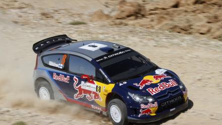 Wrc citroen c4 2009 rally car racing wallpaper