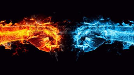 Abstract nature fist wallpaper