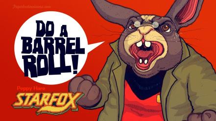 Alternative art star fox peppy hare 64 wallpaper