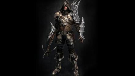 Demon hunter concept artwork diablo iii fan wallpaper