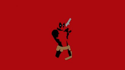 Minimalistic comics deadpool wade wilson marvel wallpaper