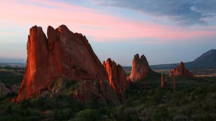Mountains nature rocks arizona plateau rock formations view wallpaper