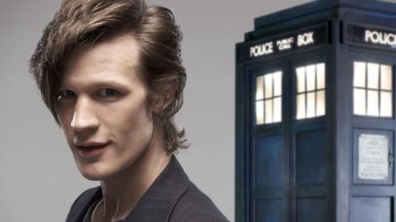 Tardis matt smith eleventh doctor who wallpaper