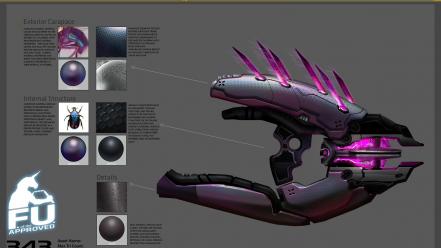 Digital art concept science fiction artwork needler wallpaper