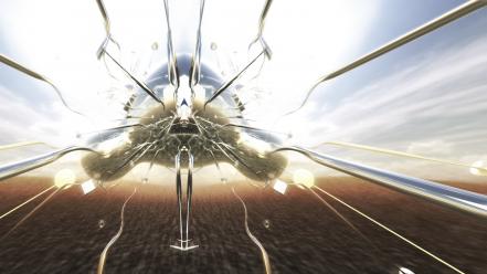 Abstract artwork undefined fantastic object wallpaper