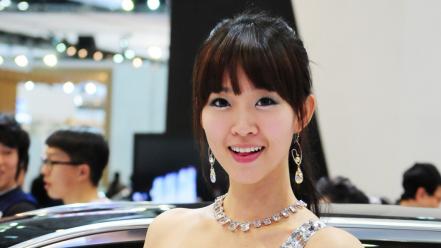 Asians korean black hair ahn ri na wallpaper