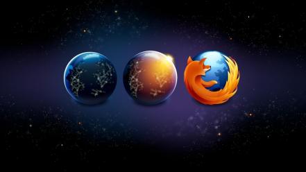 Earth firefox aurora wallpaper