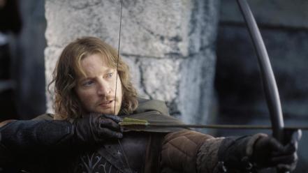 Of rings faramir scene archer david wenham wallpaper